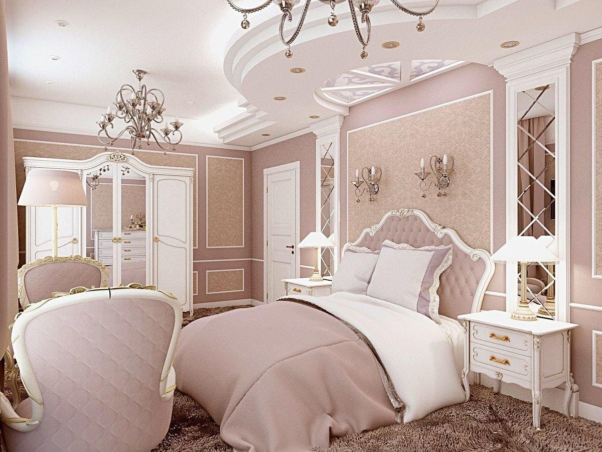 Спальня в стиле неоклассика – тонкости интерьера, выбор отделки, декора и  мебели, цветовая палитра | www.podushka.net
